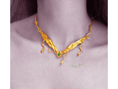 Olympiada Necklace   AthenArt Jewelry by Athena Papa
