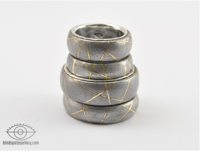 Kintsugi de Lux ring Janos Gabor Varga
