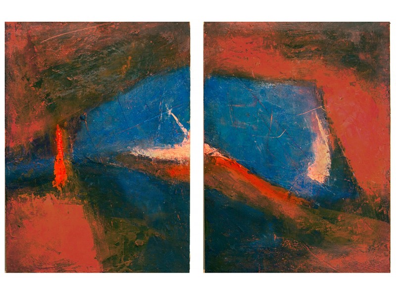 Struck Gold (diptych)