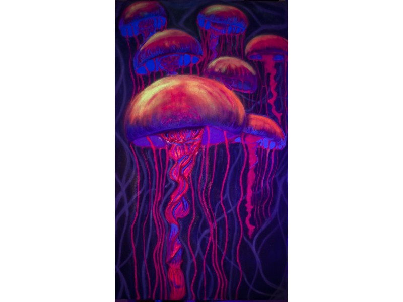 Neon Jellyfish