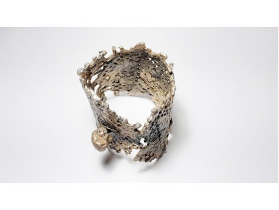 "Perforated landscapes" bracelet