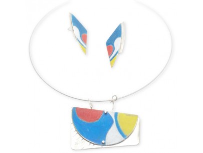 New wave necklace Irini Perdiki
