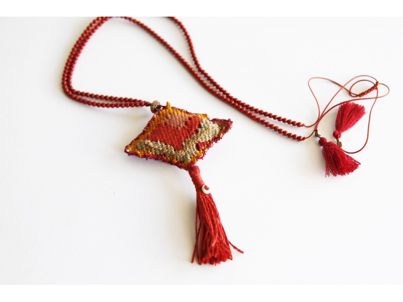 Handwoven talisman Africa