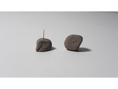 Without Norms/Pebble earrings  Betty Vakali
