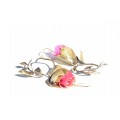 "Rose Buds" Earrings