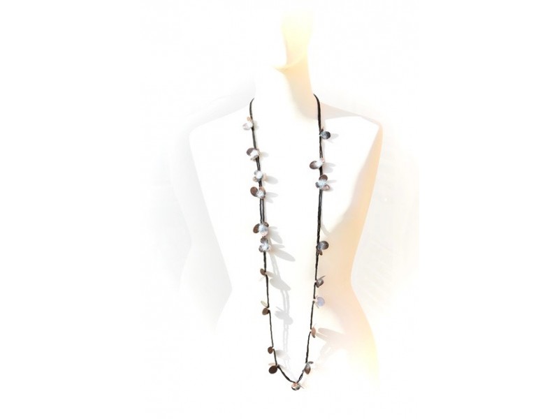 "Ghirlanda fiorita" necklace