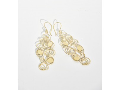 “Klimt” earrings Annamaria Pavone