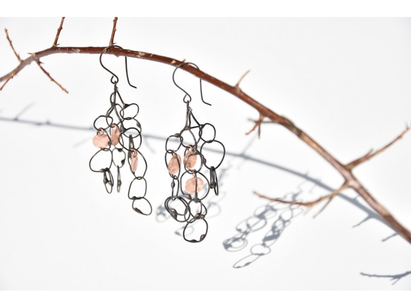 “Chandelier” earrings