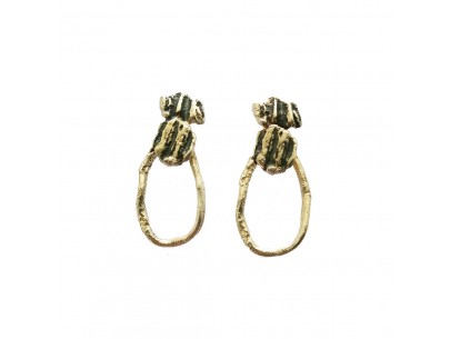 Bee Earrings  AthenArt Jewelry by Athena Papa
