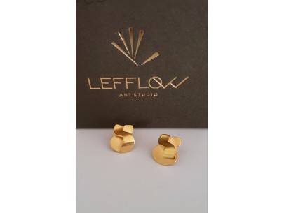 A little embrace earrings Lefflow Art Studio Natasa Koutsabela
