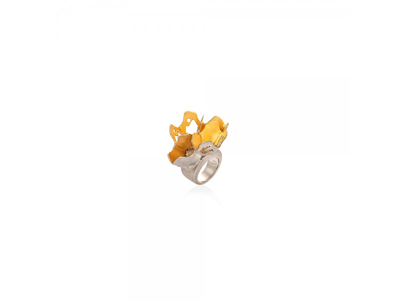 Crown of flower ring